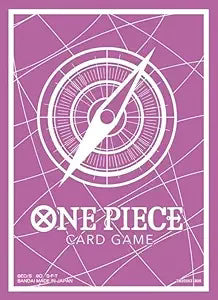 ONE PIECE CARD GAME - OFFICIAL SLEEVES 13 - STANDARD PURPLE