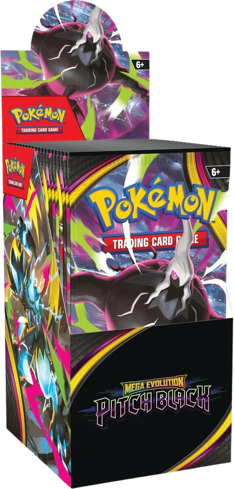 POKÉMON TCG: MEGA EVOLUTION 5 - PITCH BLACK HALF BOOSTER DISPLAY (18 BOOSTER)