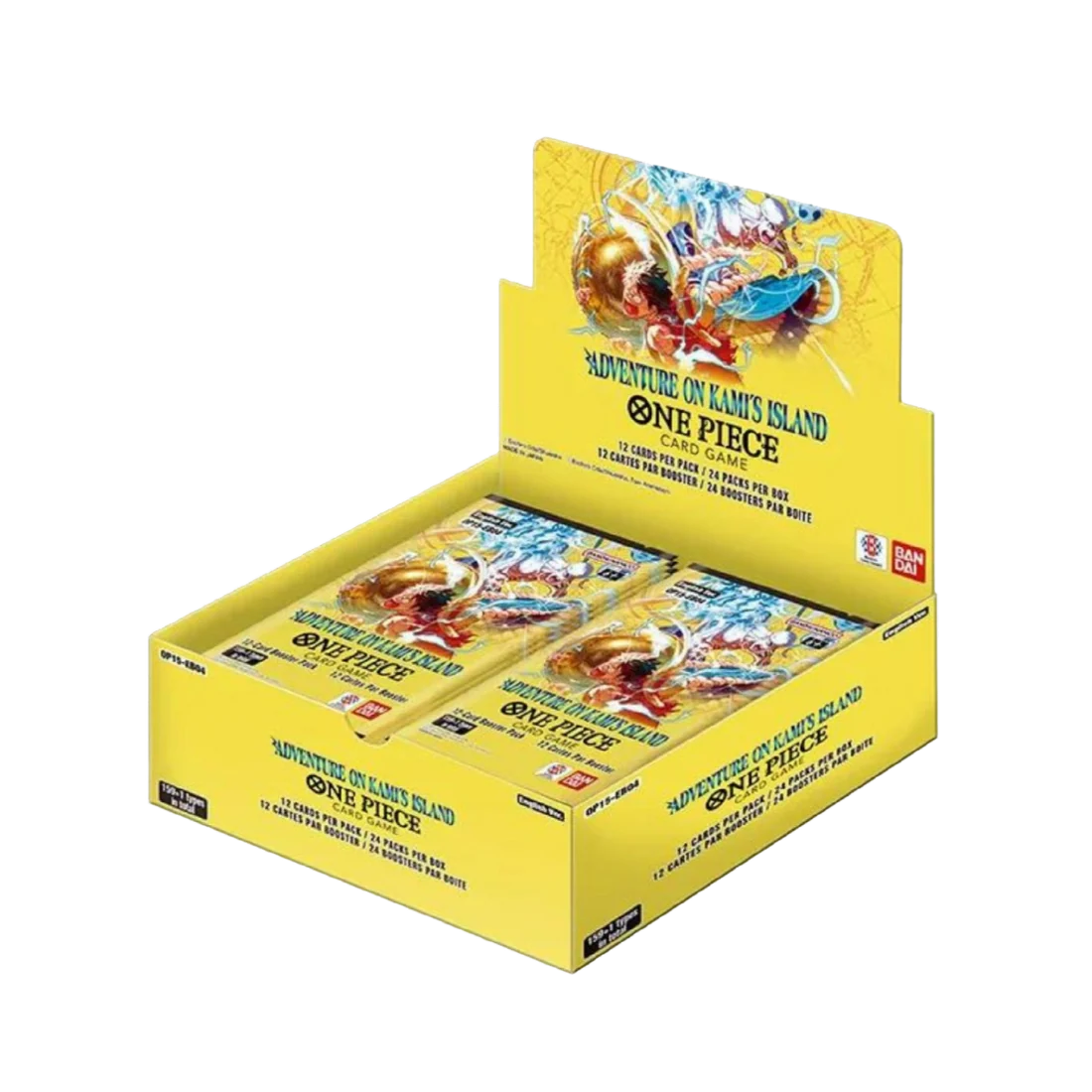 ONE PIECE CARD GAME - ADVENTURE ON KAMI'S ISLAND OP15 BOOSTER DISPLAY (24 PACKS) - EN